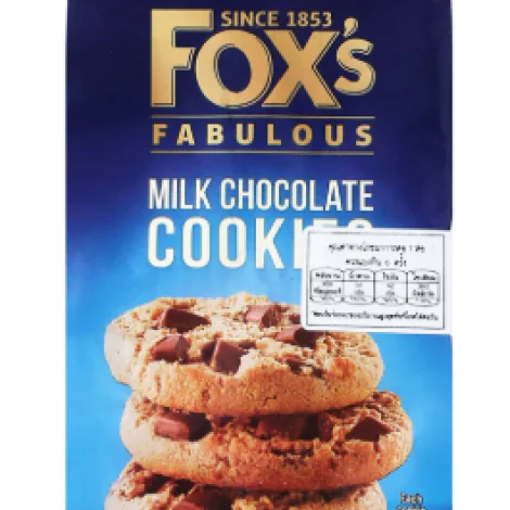 FOX'S Milk Chocolate Cookies 180 g.