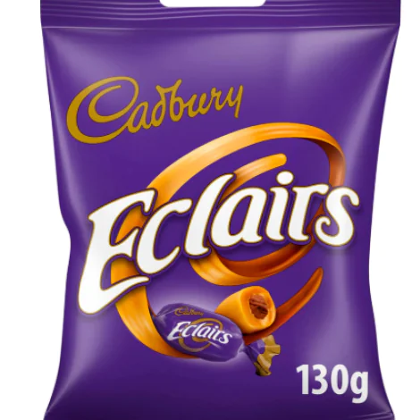 CADBURY Eclairs Caramels With Milk Chocolate Centres 130 g.