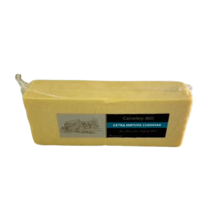 Calveley Mill - Extra Mature Cheddar Cheese 5kg - 600 B per kg