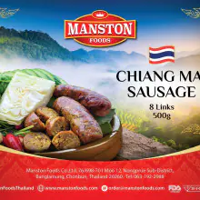 Chiang mai sausage 8 links per 500g pack