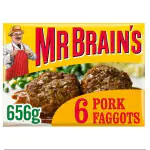 Mr Brains 6pk Faggots 656g