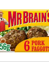 Mr Brains 6pk Faggots 656g