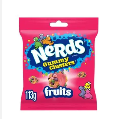 Nerds Gummy Clusters Fruit Flavour Candy 113g