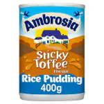 Ambrosia Sticky Toffee Flavour Rice Pudding 400g