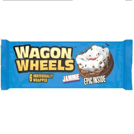 Wagon Wheels 6 Jammie Pack 228.6g