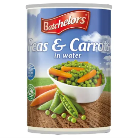 Batchelors Peas & Carrots in Water 400g