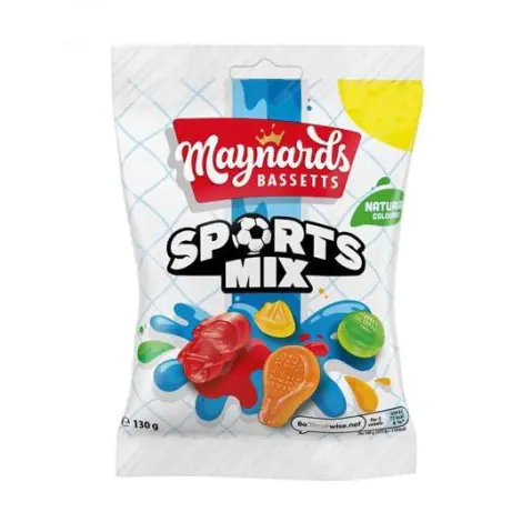Maynards Bassetts Sports Mix 130g