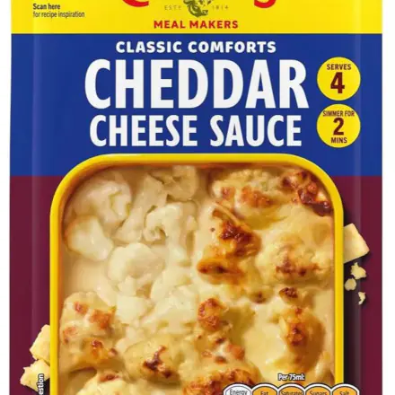 Colman’s Classic Comforts Cheddar Cheese Sauce (40 g)