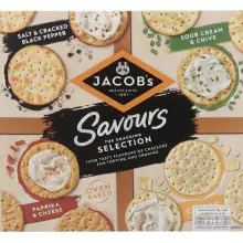 Jacob's Savours: The Snacking Selection 250g