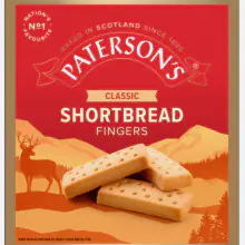 PATERSON'S Classic Shortbread Fingers 300 g.