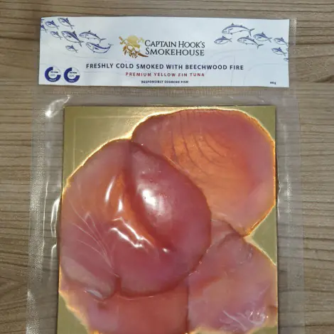 Captain Hook’s Smoked Premium Yellow Fin Tuna 80g
