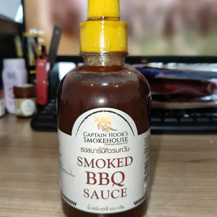 Captain Hook’s Smoked BBQ Sauce 420g