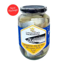 Captain Hook’s Herring Pickled Bavarian Style 350g