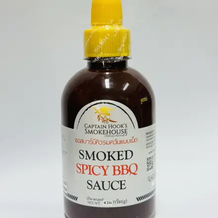 Captain Hook’s Smoked Spicy BBQ Sauce 420g