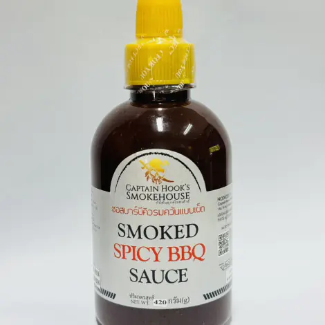 Captain Hook’s Smoked Spicy BBQ Sauce 420g