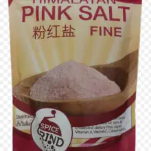 Himalayan Pink Salt Fine zip-lock bag 150g
