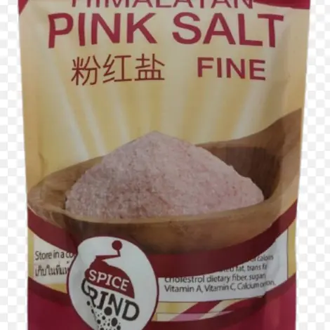 Himalayan Pink Salt Fine zip-lock bag 150g
