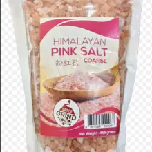 Himalayan Pink Salt Coarse zip-lock bag 455g