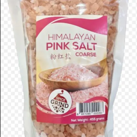 Himalayan Pink Salt Coarse zip-lock bag 455g