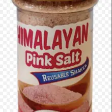 Himalayan Pink Salt Reusable Shaker fine 140g