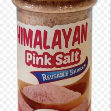 Himalayan Pink Salt Reusable Shaker fine 140g