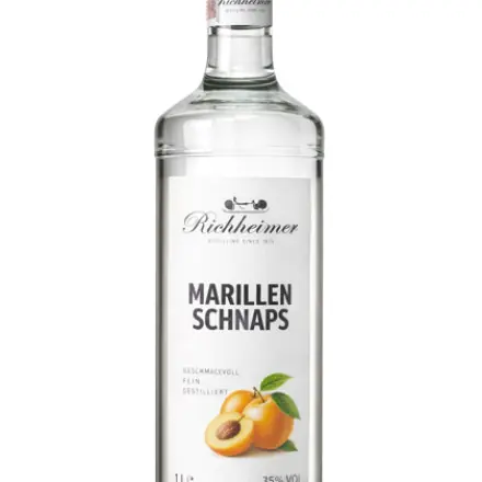 Kirschwasser Marillen Schnaps Spitz (Apricot Schapps) 1L