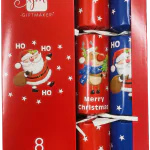 Luxury Christmas Novelty Characters Crackers 8pk