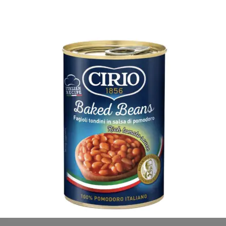 CIRIO Baked Beans in Tomato Sauce 420 g.