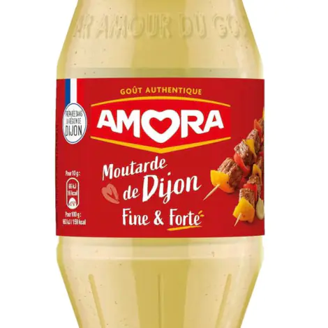 AMORA Moutarde De Dijon Fine & Forte 430 g.