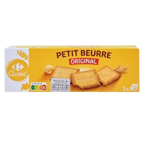 CARREFOUR CLASSIC Petit Beurre Original 200 g.
