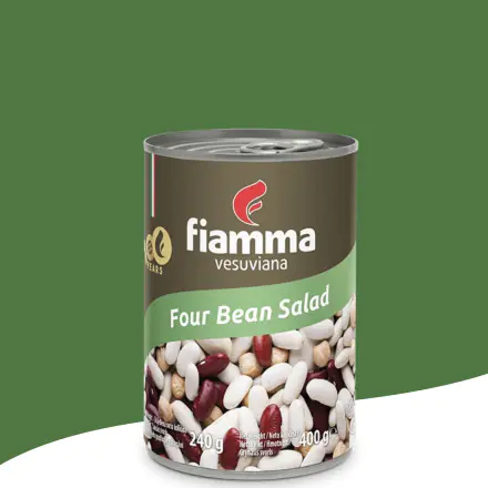 FIAMMA VESUVIANA Four Bean Salad 400 g.