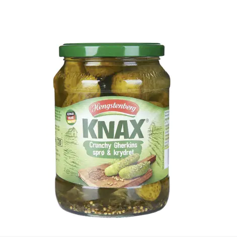 Hengstenberg KNAX Crunchy Gherkins 670g