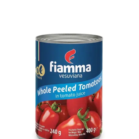 Fiamma Vesuviana Whole Peeled Tomatoes in Tomato Juice 400g