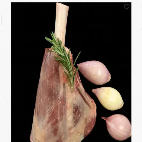 Lamb Shanks 1 piece, approx 550g (by weight, 590 THB per kg)