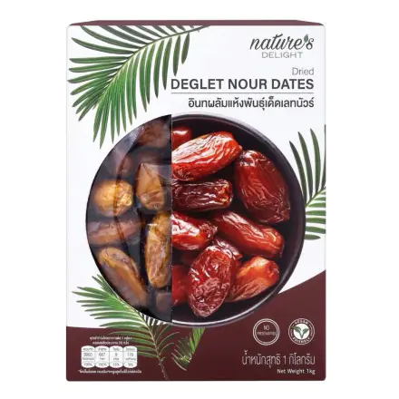 Nature’s Delight Dried Deglet Nour Dates (1kg)