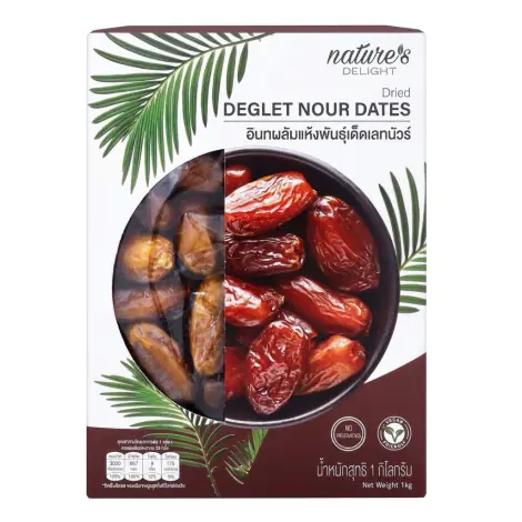 Nature’s Delight Dried Deglet Nour Dates (1kg)