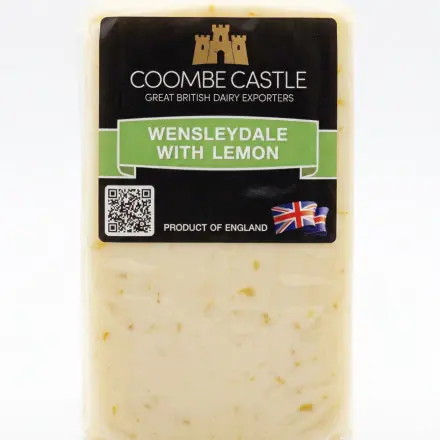 Coombe Castle Wensleydale with Lemon (100g) 279 THB