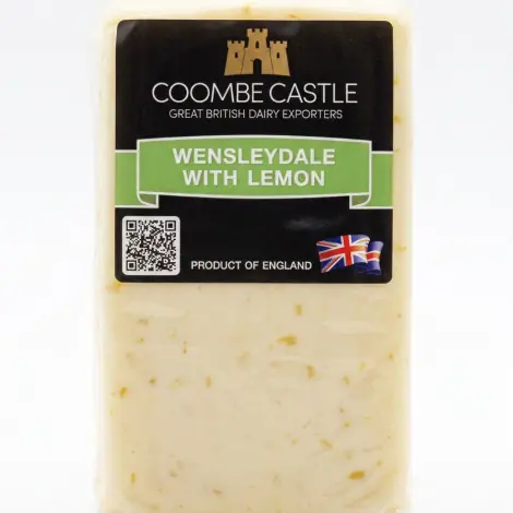 Coombe Castle Wensleydale with Lemon (100g) 279 THB