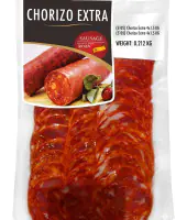 Chorizo Extra sausage 1,792 THB/Kg. (0.212kg) 380 THB