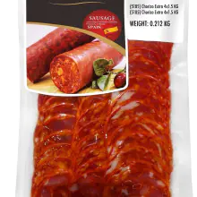 Chorizo Extra sausage 1,792 THB/Kg. (0.212kg) 380 THB
