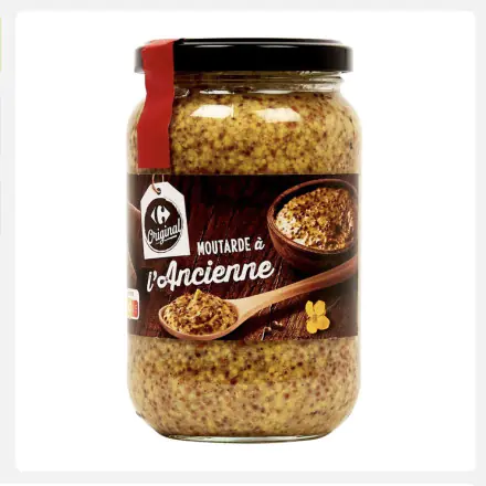 Carrefour Original Moutarde à l’Ancienne(350g) 139 THB