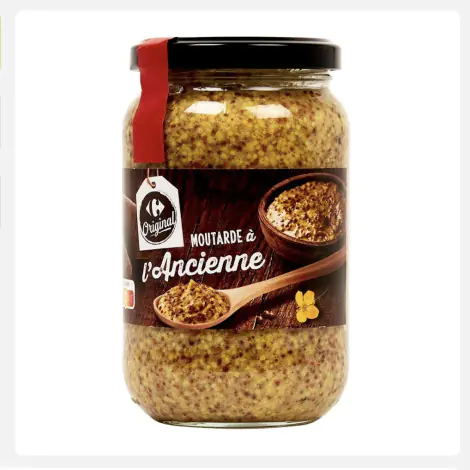 Carrefour Original Moutarde à l’Ancienne(350g) 139 THB