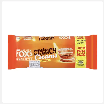 Fox's Favourites Crunch Creams Golden(400g) 209 THB