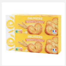 Carrefour Classic' Palmiers Croustillants et Feuilletés(200g) 181 THB