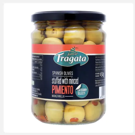 Fragata  Spanish Olives Stuffed with Minced Pimiento(450g) 231 THB