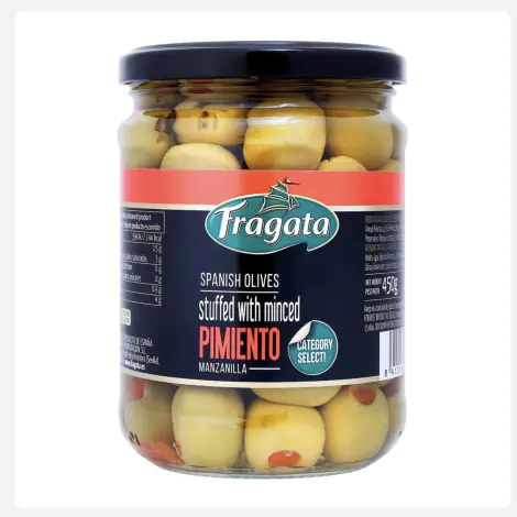 Fragata  Spanish Olives Stuffed with Minced Pimiento(450g) 231 THB