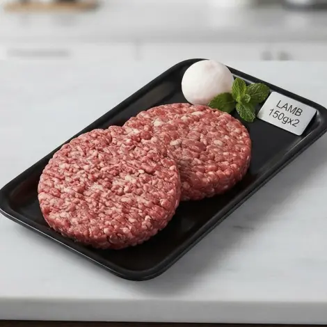 เบอร์เกอร์แกะ 150 กรัม (2ชิ้น/แพ็ค)
