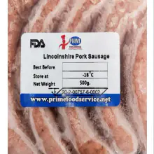 Lincolnshire sausages - 500g