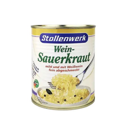 Stollenwerk Wine Cabbage (Wein Sauerkraut) - 660g - SR