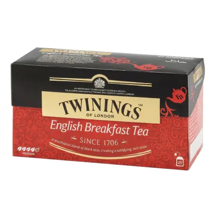 Twinings English Breakfast tea (50g- 2g. Pack 25 )419 THB